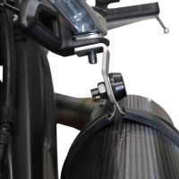 Escape compatível com Yamaha Xsr 700 2021-2024, Furore Nero, Escape completo, não legal para países da UE, com db killer removível 