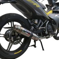 Escape compatível com Yamaha Sniper 150 2021-2022, Deeptone Inox, Escape racing linha completa, silencioso mais coletor com dbkiller, não homologado 
