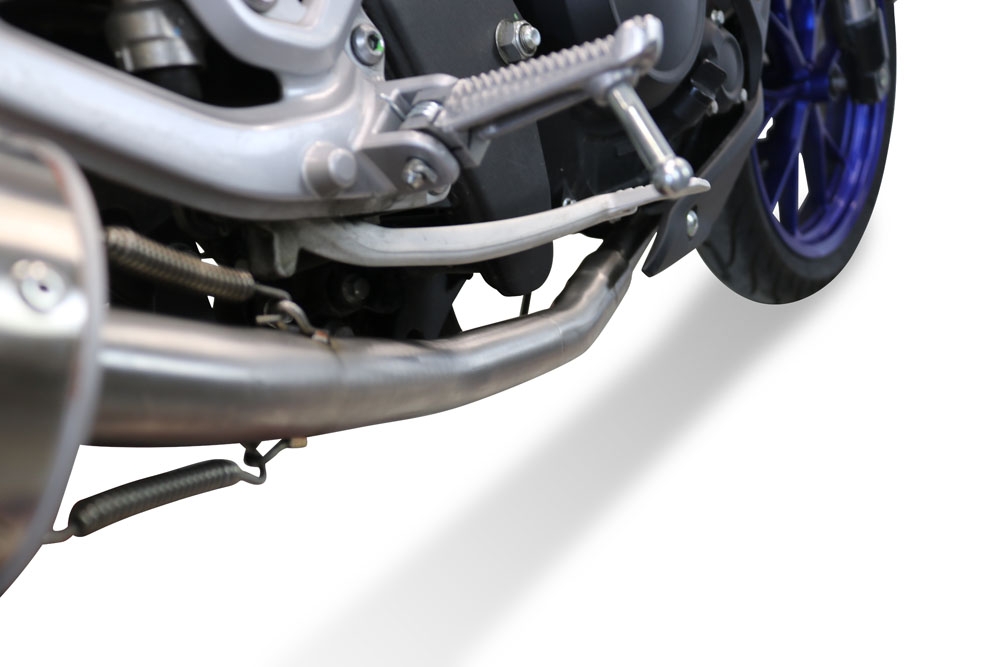 Escape compatível com Yamaha Mt 125 2021-2025, Albus Ceramic, Escape completo, não legal para países da UE, com db killer removível 