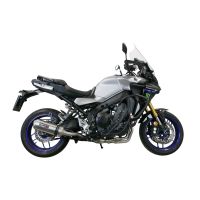 GPR escape compatível com Yamaha Tracer 9 2021-2024, Satinox , Sistema homologado com catalisador linha completa, silencioso mais coletor 