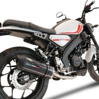 Escape compatível com Yamaha XSR 125 2021-2025, Furore Poppy, Escape completo, não legal para países da UE, com db killer removível 