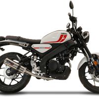 Escape compatível com Yamaha XSR 125 2021-2025, M3 Inox , Escape completo, não legal para países da UE, com db killer removível 
