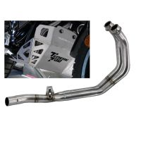 GPR escape compatível com Yamaha Tenere 700 2021-2024, Decatalizzatore + Paracoppa Titanio, Sistema racing Sistema de tubo para eliminar o catalisador, mais chapa antiderrapante de titânio do motor 