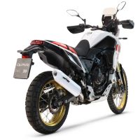 Escape compatível com Yamaha Tenere 700 2019-2020, Albus Evo4, Escape legal, homologado, silenciador com db killer removível e tubo de ligação específico 