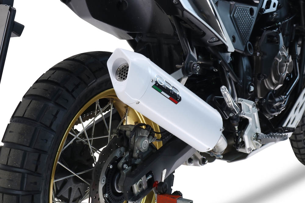 Escape compatível com Yamaha Tenere 700 2019-2020, Albus Evo4, Escape legal, homologado, silenciador com db killer removível e tubo de ligação específico 