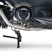 Escape compatível com Yamaha T-Max 560 2020-2021, Furore Nero, Escape completo, não legal para países da UE, com db killer removível 