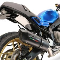 Escape compatível com Yamaha XSR900 2022-2024, Furore Evo4 Nero, Escape completo, não legal para países da UE, com db killer removível 