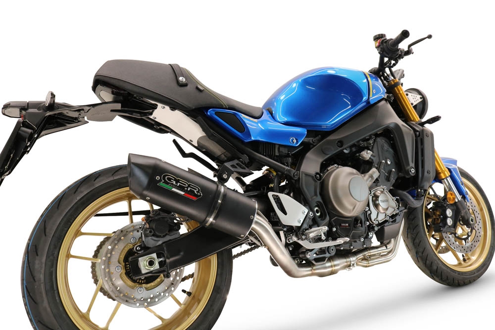 Escape compatível com Yamaha XSR900 2022-2024, Furore Evo4 Nero, Escape completo, não legal para países da UE, com db killer removível 