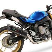 Escape compatível com Yamaha XSR900 2022-2024, Furore Evo4 Nero, Escape completo, não legal para países da UE, com db killer removível 