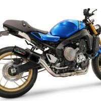 Escape compatível com Yamaha XSR900 2022-2024, M3 Black Titanium, Escape completo, não legal para países da UE, com db killer removível 
