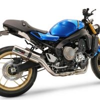 Escape compatível com Yamaha XSR900 2022-2024, M3 Inox , Escape completo, não legal para países da UE, com db killer removível 