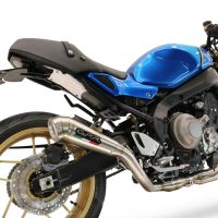 Escape compatível com Yamaha XSR900 2022-2024, Powercone Evo, Escape completo, não legal para países da UE, com db killer removível 