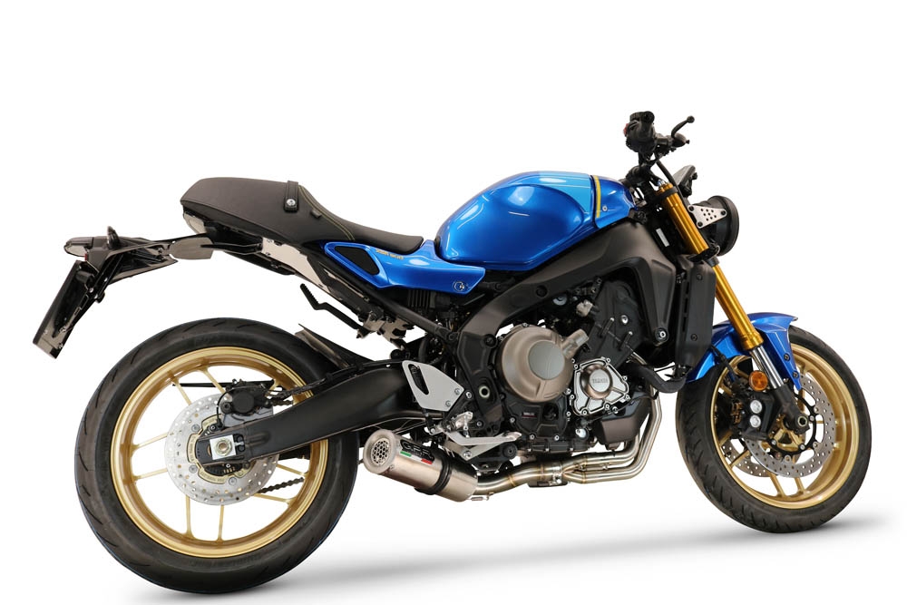 Escape compatível com Yamaha XSR900 2016-2021, M3 Inox , Escape completo, não legal para países da UE, com db killer removível 