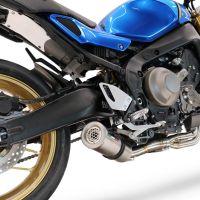 Escape compatível com Yamaha XSR900 2016-2021, M3 Inox , Escape completo, não legal para países da UE, com db killer removível 