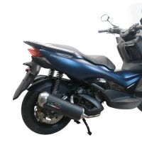 Escape compatível com Zontes M 310 2021-2024, Evo4 Road, Escape completo, não legal para países da UE, com db killer removível 