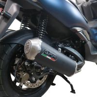 Escape compatível com Zontes M 310 2021-2024, Evo4 Road, Escape completo, não legal para países da UE, com db killer removível 