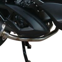 Escape compatível com Zontes M 310 2021-2024, Evo4 Road Inox, Escape completo, não legal para países da UE, com db killer removível 