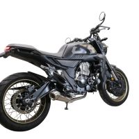 Escape compatível com Zontes 350 T1 ADV 2022-2024, Powercone Evo, Escape completo, não legal para países da UE, com db killer removível 