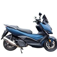 Escape compatível com Zontes M 125 2022-2024, Pentaroad Inox, Escape completo, não legal para países da UE, com db killer removível 