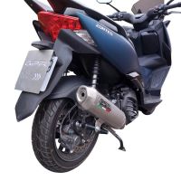 GPR escape compatível com  Zontes M 125 2022-2024, Pentaroad Inox, Sistema homologado com catalisador linha completa, silencioso mais coletor 