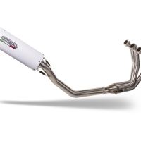 Escape compatível com Yamaha Mt-09 Tracer 900 2015-2016, Albus Ceramic, Sistema homologado,legal, linha completa, incluindo db killer removível mais coletor 