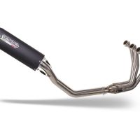 Escape compatível com Yamaha Mt-09 Tracer 900 2015-2016, Furore Nero, Sistema homologado,legal, linha completa, incluindo db killer removível mais coletor 