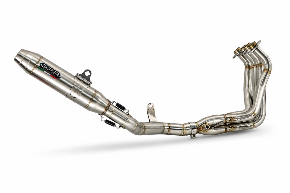 GPR escape compatível com Kawasaki Z 900 2020-2020, Deeptone Inox, Escape Racing, linha completa, fornecido com coletor específico, artigo sem homologação 