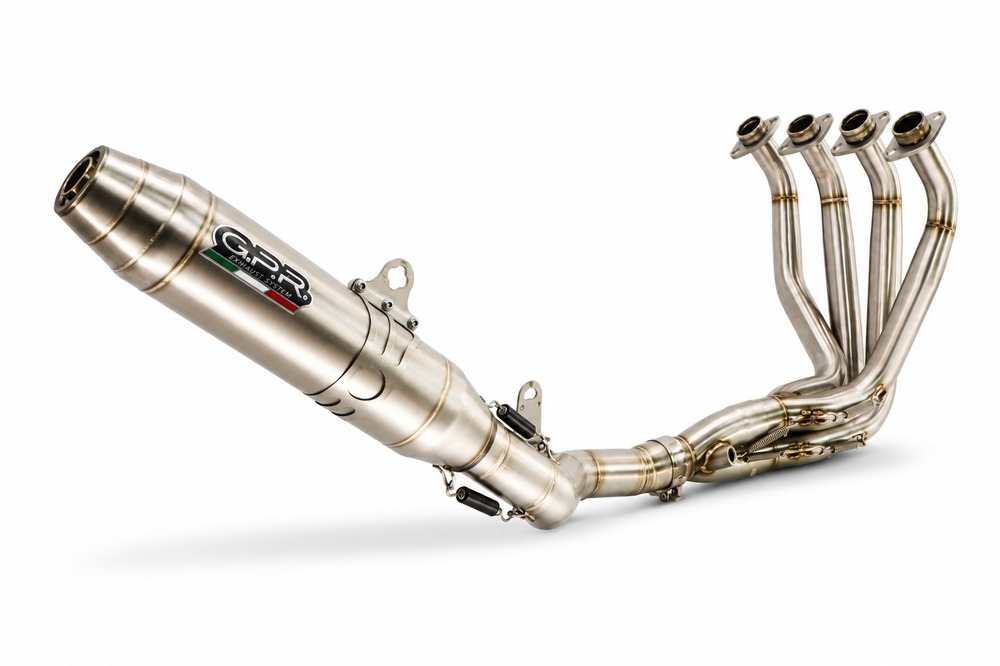 GPR escape compatível com Kawasaki Z 900 2020-2020, Deeptone Inox, Escape Racing, linha completa, fornecido com coletor específico, artigo sem homologação 