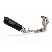 GPR escape compatível com Honda Cbr 650 F 2014-2016, Furore Nero, Sistema homologado,legal, linha completa, incluindo db killer removível mais coletor 