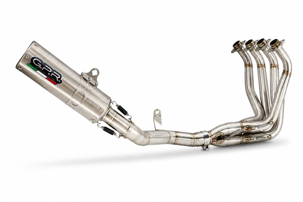 GPR escape compatível com Bmw S 1000 RR -M 2010-2014, M3 Titanium Natural, Sistema homologado,legal, linha completa, incluindo db killer removível mais coletor 