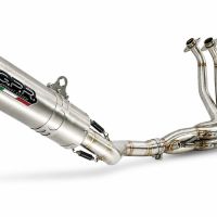 GPR escape compatível com Bmw S 1000 R -M 2014-2016, M3 Titanium Natural, Sistema homologado,legal, linha completa, incluindo db killer removível mais coletor 