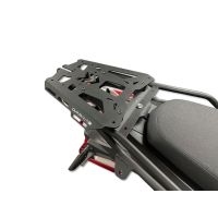 GPR TECH compatível com Voge 525DSX 2025/2026 e5 plus Placa de encaixe específica Top Case ALPITECH 35+45+55 LT compatível com bagageiro original, aço inox com 4 pontos de ancoragem
