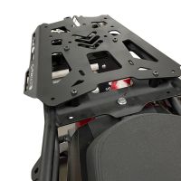 GPR TECH compatível com Voge 625DSX 2024/2026 e5 Placa de encaixe específica Top Case ALPITECH 35+45+55 LT compatível com bagageiro original, aço inox com 4 pontos de ancoragem