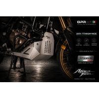 GPR TECH compatível com Honda Crf 1100 L Africa Twin Adventure Sport 2020/2023 e5 Placa antiderrapante de titânio 