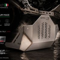 GPR TECH compatível com Honda Crf 1100 L Africa Twin 2024/2026 e5 plus Placa antiderrapante de titânio 
