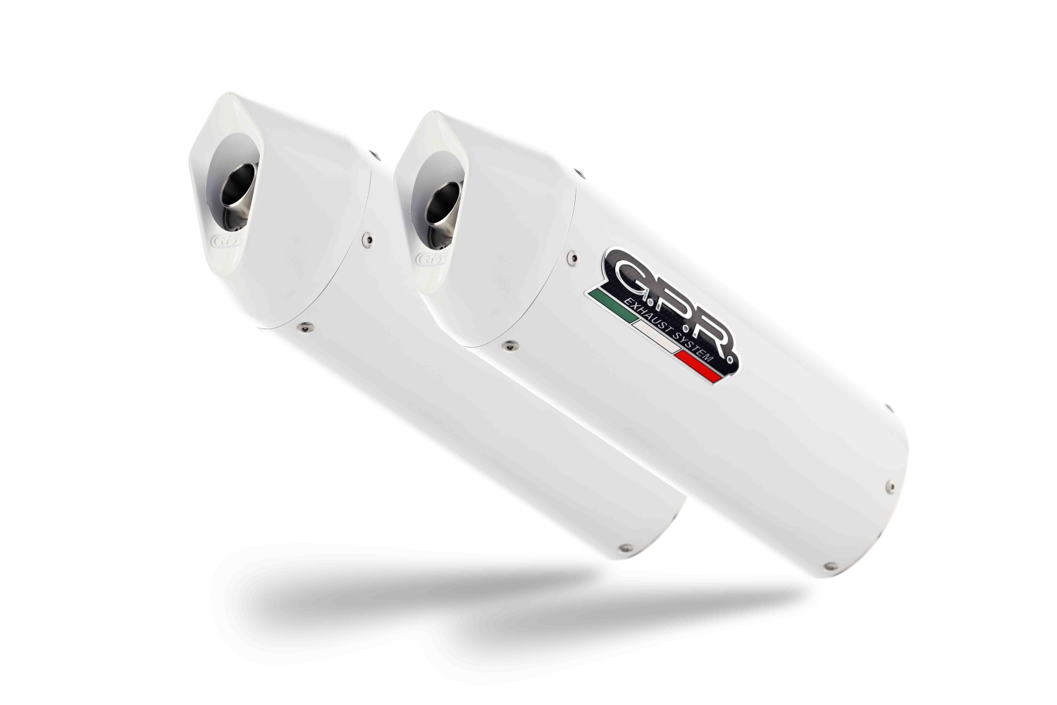 Escape compatível com Kawasaki ZX-10R 2006-2007, Albus Ceramic, Par de silenciadores aprovados, montados com flanges específicos, entregues com db killers removíveis 
