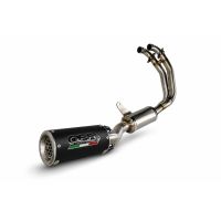 GPR escape compatível com Aprilia RS 660 2021-2024, M3 Black Titanium, Escape completo, não legal para países da UE, com db killer removível 