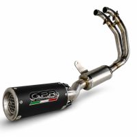 GPR escape compatível com Aprilia TUONO 660 2021-2024, M3 Black Titanium, Escape completo, não legal para países da UE, com db killer removível 
