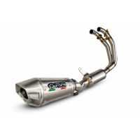 GPR escape compatível com Aprilia RS 660 2021-2024, GP-Revo Titanium, Escape racing linha completa, silencioso mais coletor com dbkiller, não homologado 