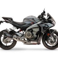 GPR escape compatível com Aprilia RS 660 2021-2024, GP-Revo Black Titanium, Escape racing linha completa, silencioso mais coletor com dbkiller, não homologado 