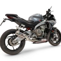 GPR escape compatível com Aprilia RS 660 2021-2024, M3 Inox , Escape completo, não legal para países da UE, com db killer removível 