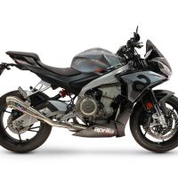 GPR escape compatível com Aprilia TUONO 660 2025-2026, Powercone Evo, Escape completo, não legal para países da UE, com db killer removível 