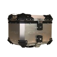  Bmw R 1250 Gs 2019/2020 e4 Top Case Alpi-Tech em titânio, cor natural com placa específica incluída Capacidade Litros 35