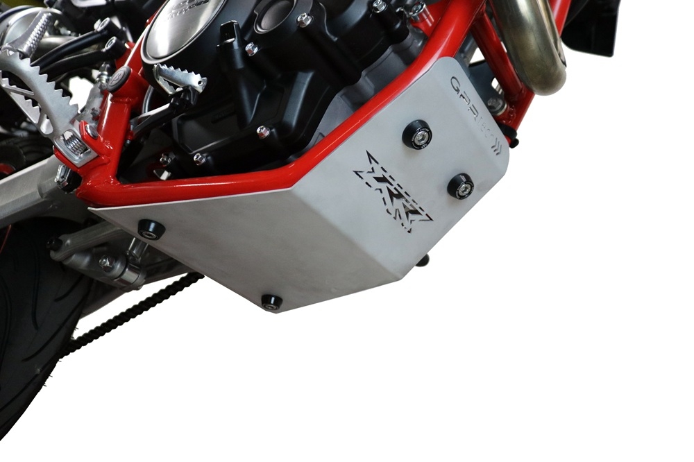 GPR TECH compatível com Beta RR 125 4T Enduro LC 2021/2023 e5 Placa antiderrapante de titânio 