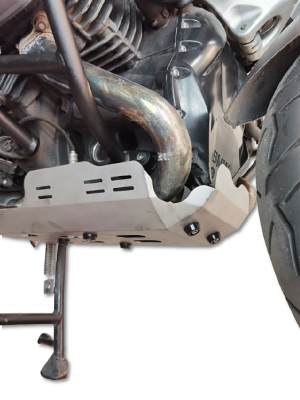 GPR TECH compatível com Bmw R 1200 Gs Adventure 2014/2016 e3 Placa antiderrapante de titânio 