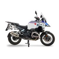 GPR escape compatível com Bmw R 1300 GS Adventure 2024-2026, Deeptone Duplex, Par de silenciosos de escape homologadas, com db killer removível e tubos de ligação específicos 