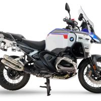 GPR escape compatível com Bmw R 1300 GS Adventure 2024-2026, Deeptone Duplex, Par de silenciosos de escape homologadas, com db killer removível e tubos de ligação específicos 