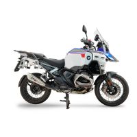 GPR escape compatível com Bmw R 1300 GS Adventure 2024-2026, GP-Revo Titanium, Escape legal, homologado, silenciador com db killer removível e tubo de ligação específico 