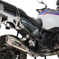 GPR escape compatível com Bmw R 1300 GS Adventure 2024-2026, GP-Revo Titanium, Escape legal, homologado, silenciador com db killer removível e tubo de ligação específico 