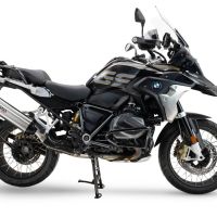 Escape compatível com Bmw R 1250 Gs -Adventure 2021-2024, Furore-X Titanio, Escape legal, homologado, silenciador com db killer removível e tubo de ligação específico 